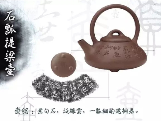 老紫砂壺曼生十八式圖解，曼生18式的具體樣式圖及名稱