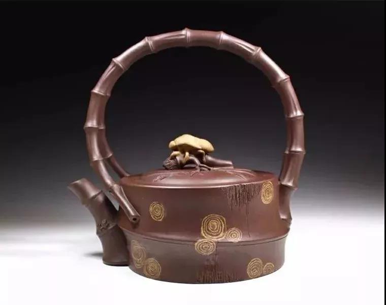 10種最美花器提梁壺，精美別致雕花紫砂壺!