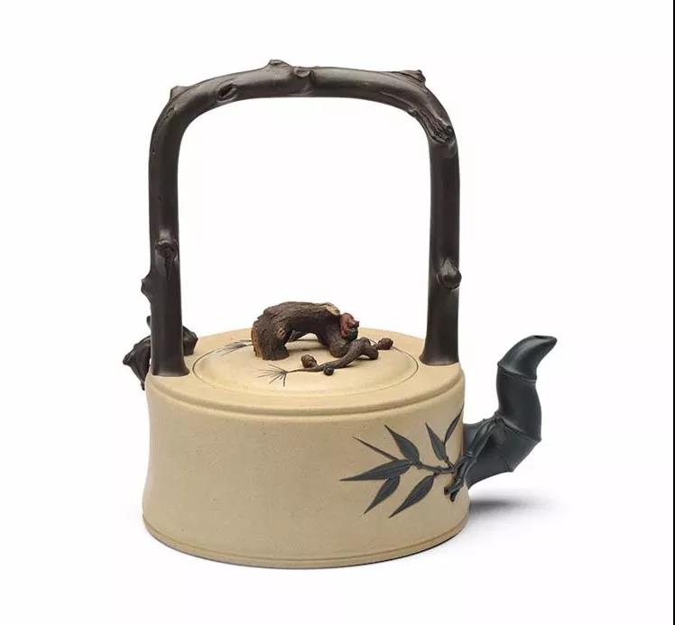 10種最美花器提梁壺，精美別致雕花紫砂壺!