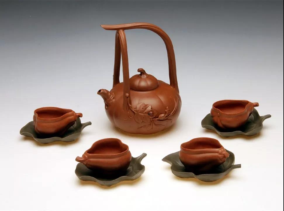 10種最美花器提梁壺，精美別致雕花紫砂壺!