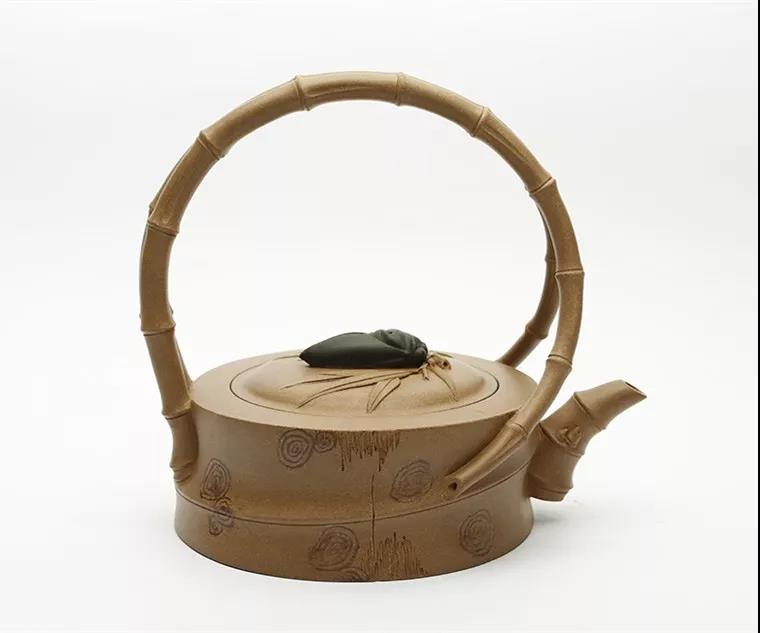 10種最美花器提梁壺，精美別致雕花紫砂壺!