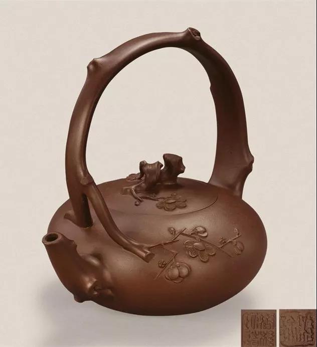 10種最美花器提梁壺，精美別致雕花紫砂壺!